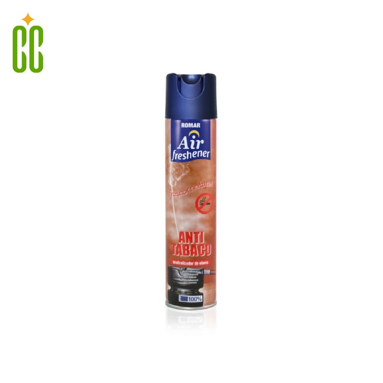 Romar Air Freshener, Ambientador Anti Tabaco, 300ml