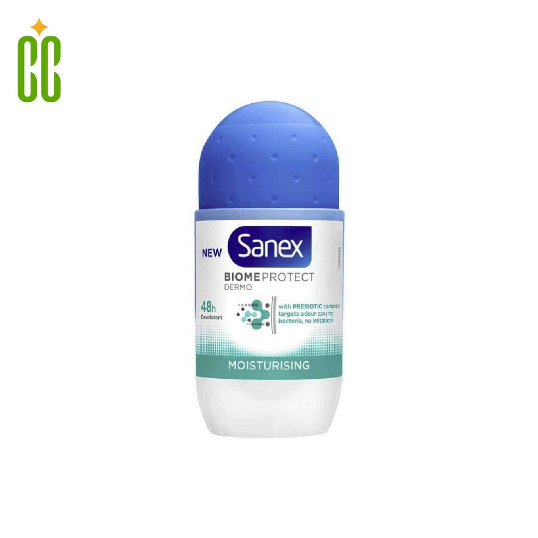 SANEX Desodorante Roll On Dermo Moisturising, 50 ml