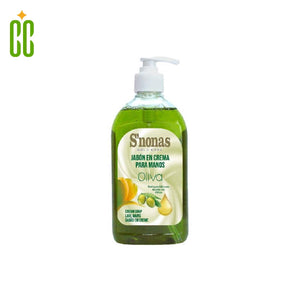 S'nonas Jabon En Crema Para Mano's (Oliva) 500ml