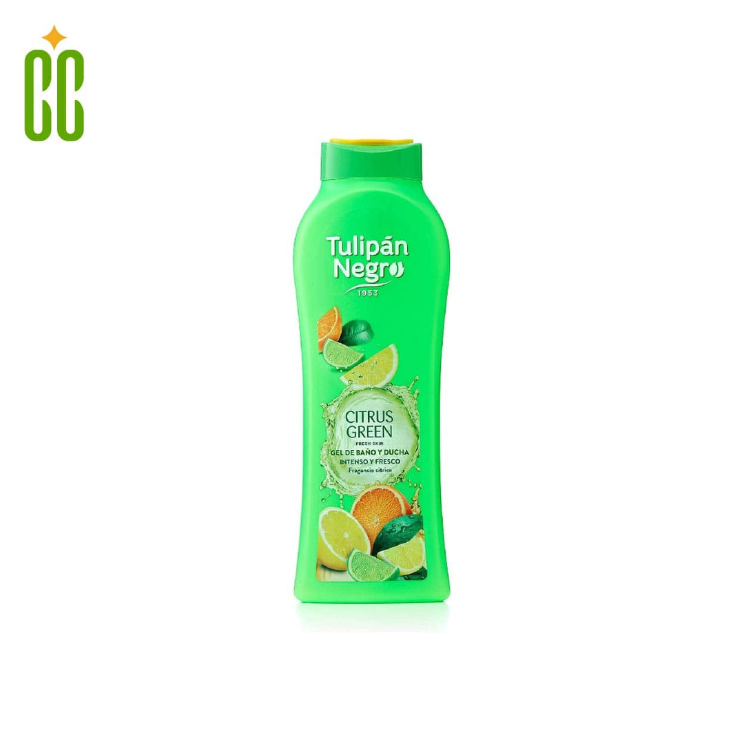 TULIPÁN NEGRO - Gel de Baño Citrus Green, 650 ml