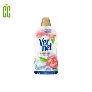 Vernel Suavizante Aromaterapia Té Blanco y Peonia (70 Lavados) 1260g