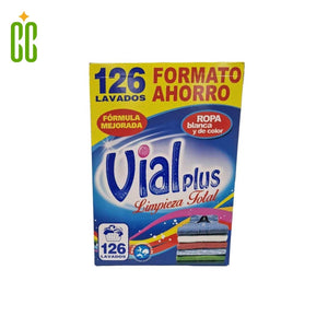 Vial Plus Limpieza Total, 126 Lav