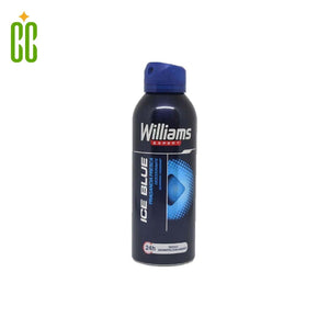 WILLIAMS Ice Blue Desodorante Spray de Fragancia Fresca, 200 ml