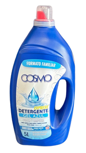 COSMO Detergente Gel Azul 5L – Poder y Limpieza para Toda la Familia