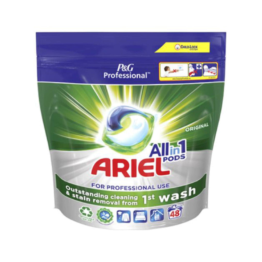 Ariel P&G Professional Original Todo en 1, 48 Cápsulas