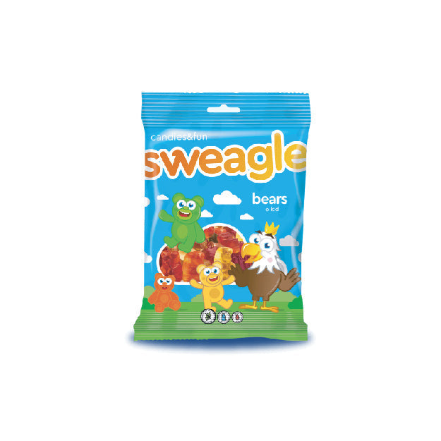 SWEAGLE CANDIES 100G (OSITOS BRILLO) Cosmo Cosmetics