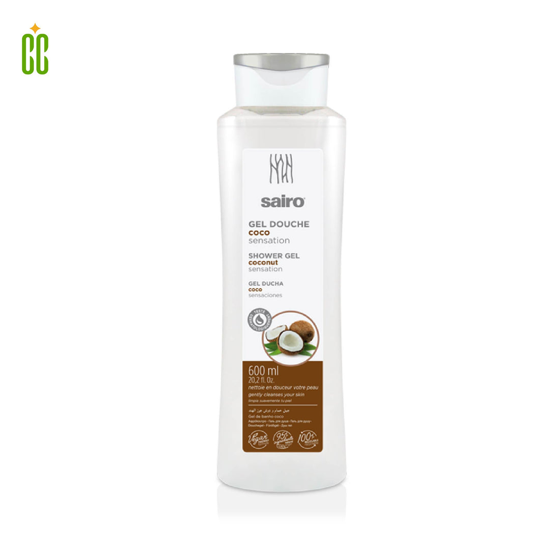 Sairo Gel Ducha Coco, 600ml