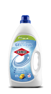 ORO Detergente Líquido Gel Azul 40 Lavados, 2600ml Cosmo Cosmetics