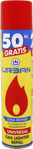 Urban Refill Gas para Mecheros, 300 ml Cosmo Cosmetics