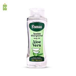 S'nonas Aceite Corporal Aloe Vera, 500ml