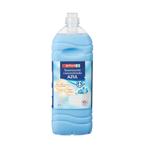 SPAR Suavizante Concentrado Azul, 80 lavados, 2L Cosmo Cosmetics