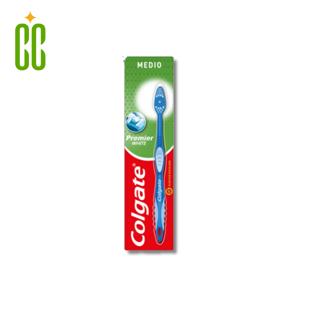 COLGATE CEPILLO DE DIENTES 
(PREMIER WHITE ) Cosmo
